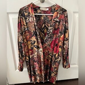 Katherine Peterson Lightweight Floral Cardigan